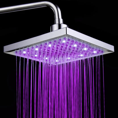 Douche LED 8" sans Piles  (CJ)