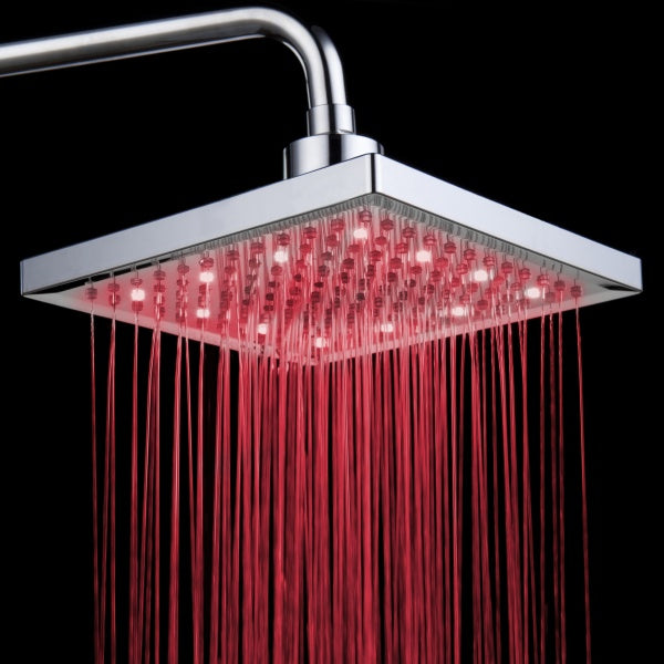 Douche LED 8" sans Piles  (CJ)